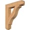 Ekena Millwork Funston Craftsman Smooth Bracket, Western Red Cedar, 5 1/2"W x 30"D x 34"H BKT06X30X34FST04SWR - alternate 1
